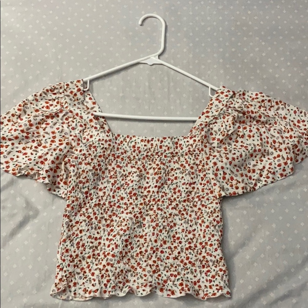 Cropped blouse